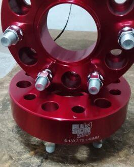 Separadores de ruedas  Jeep IKA Y FORD F100 (Distribución: 5×139.7, Centro: 91.2mm, Espesor: 40mm, Rosca: M14x1.5)